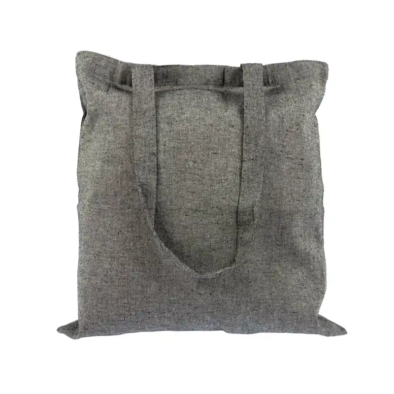 Weekend Sale Grey Cotton Tote Shopping Bag 40cm x 38cm