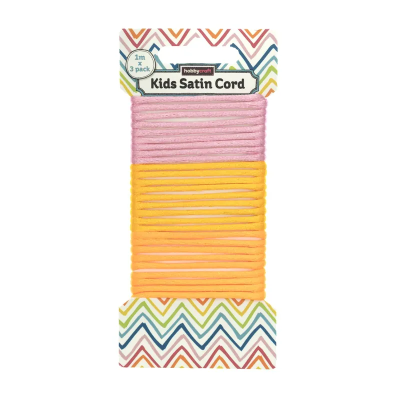 Sunny Satin Cord 1m 3 Pack Direct From Factory