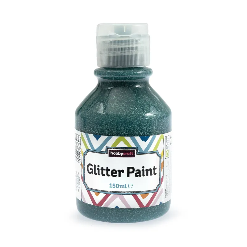 Turquoise Glitter Paint 150ml Direct From Factory