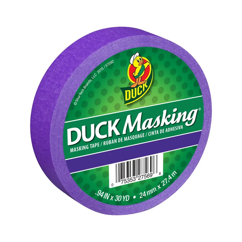 Duck Tape Purple Masking Tape 24mm x 27.4m Handmade