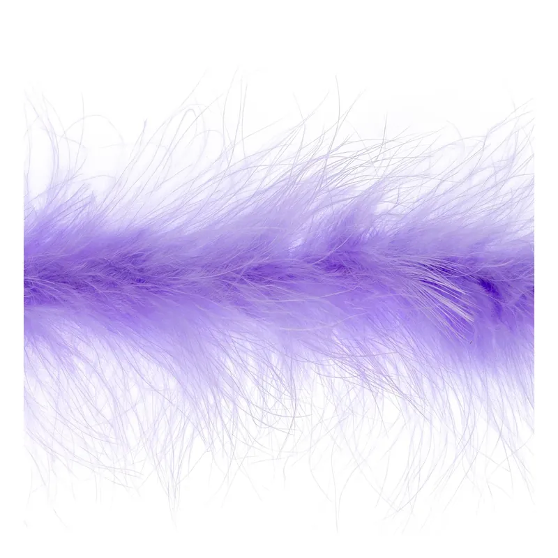 Don’t Miss Out Lavender Luxury Marabou Trim by the Metre