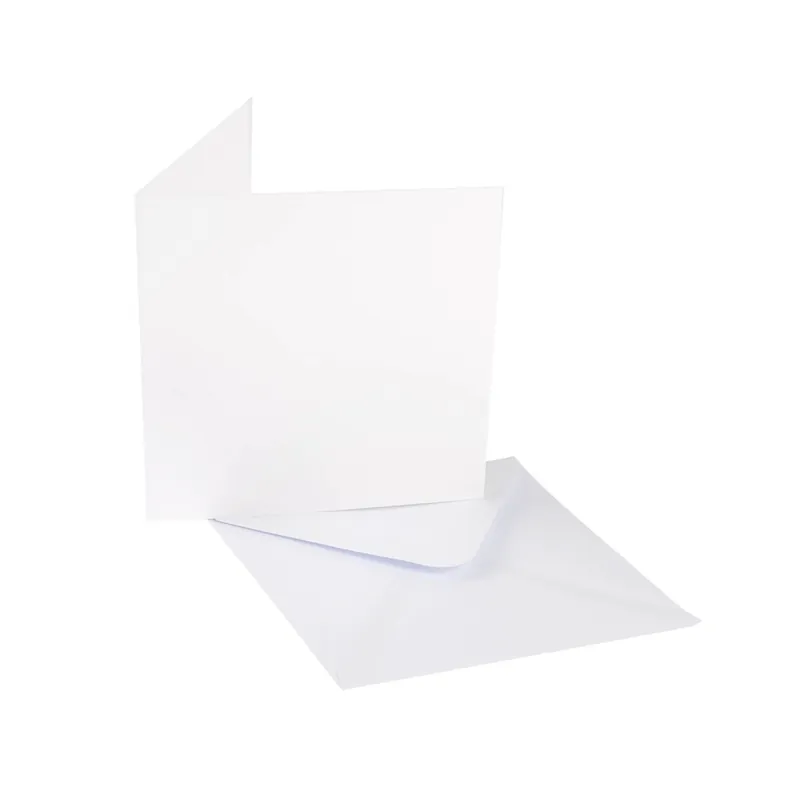 White Cards5 x 5 Inches 50 Pack Final Sale