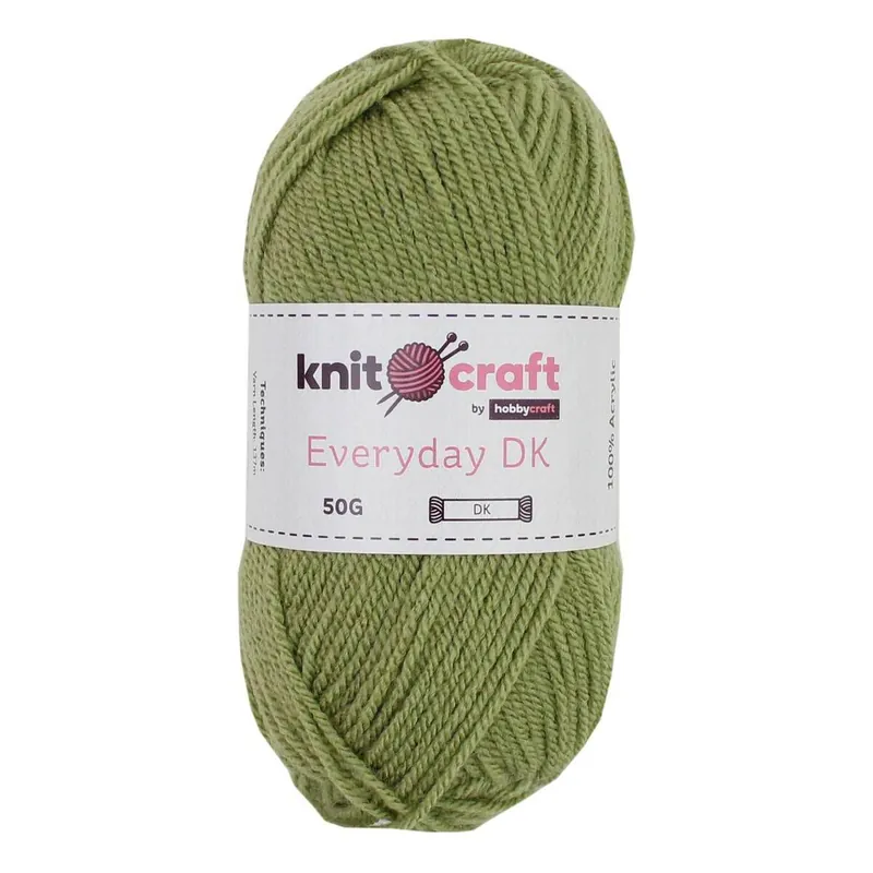 Holiday Sale Knitcraft Pistachio Everyday DK Yarn 50g