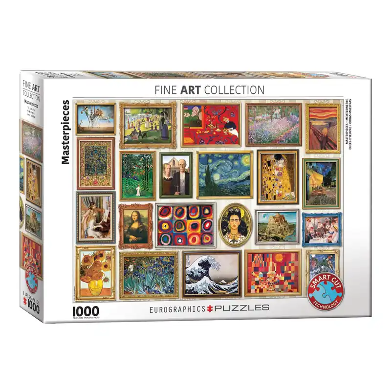 Original Eurographics Fine Art Collage Jigsaw Puzzle 1000 Pieces