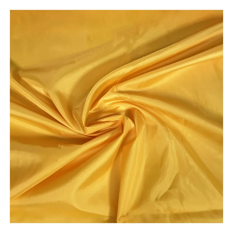 Gold Taffeta Anti-Static Lining Fabric by the Metre Best Choice