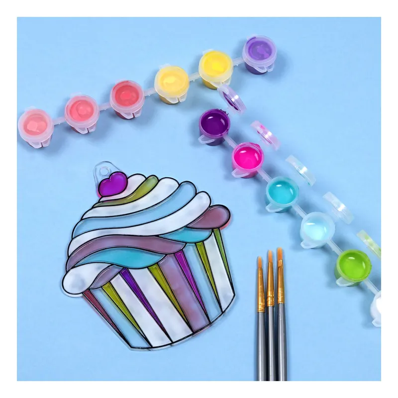 Cupcake Plastic Suncatcher Bulk Order