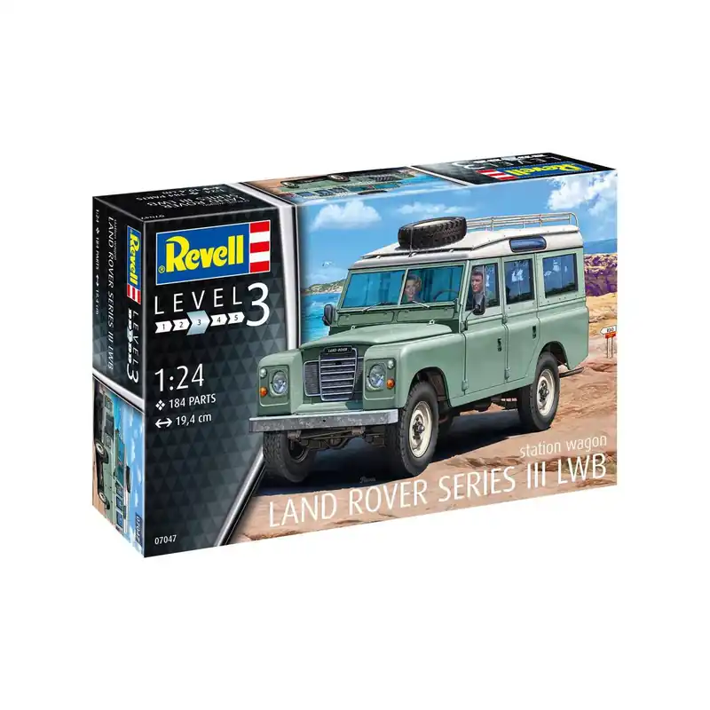 Seasonal Sale Revell Land Rover Series III Model Kit 1:24