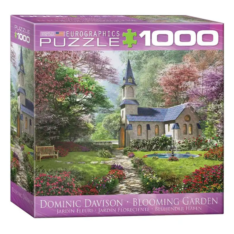 Eurographics Blooming Garden Jigsaw Puzzle 1000 Pieces Holiday Sale