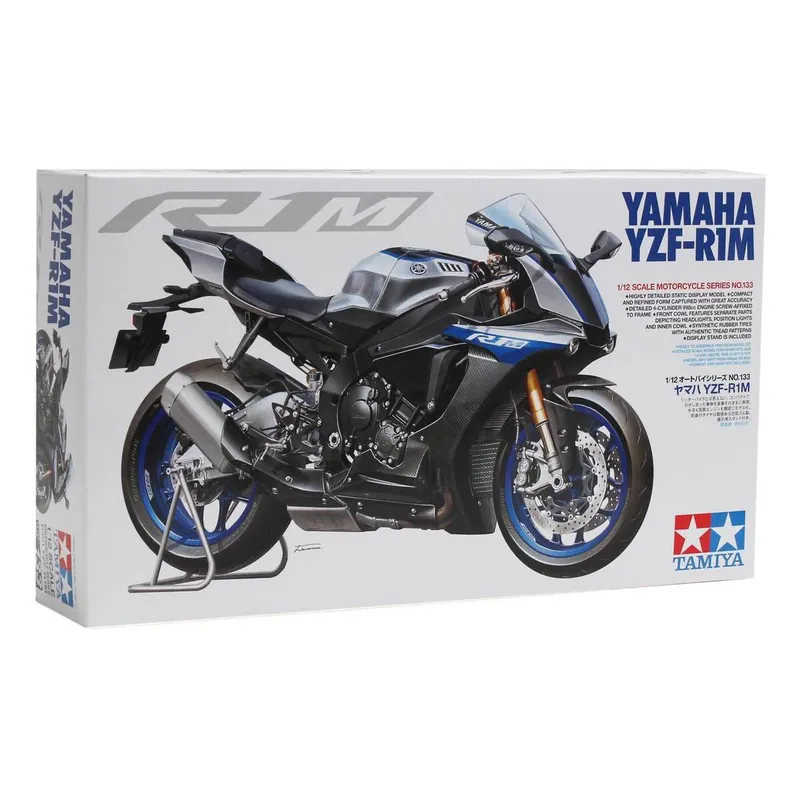 Final Sale Tamiya Yamaha YZF-R1M Model Kit 1:12