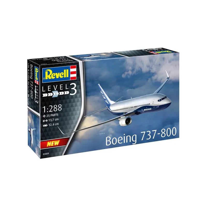 Direct From Manufacturer Revell Boeing 737-800 Model Kit 1:288
