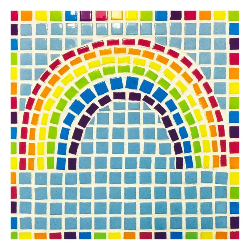 Factory Price Rainbow Mosaic Coaster Kit