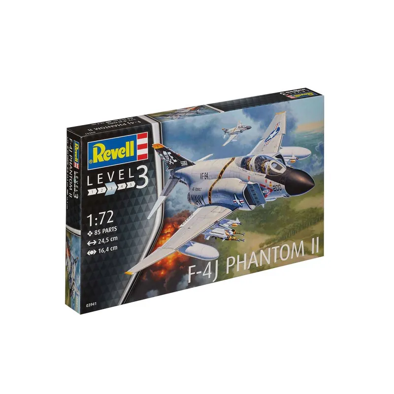 Revell F-4J Phantom II Model Kit 1:72 Markdown