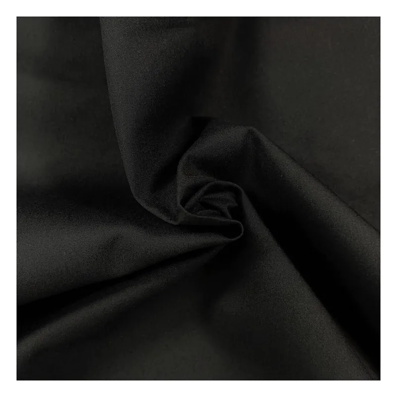 Direct From Manufacturer Black Polycotton Fabric by the Metre