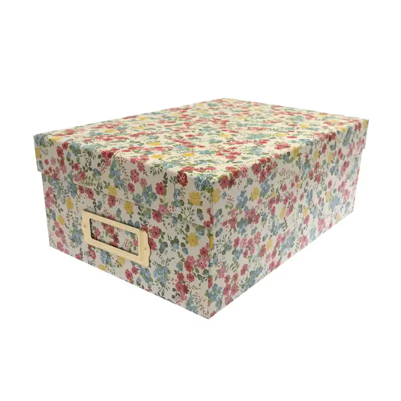 Special Discount Spring Florals Photo Box 11cm x 20cm x 29cm