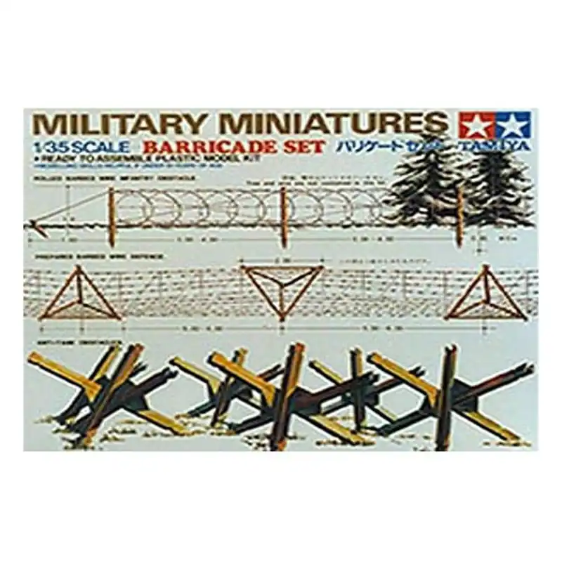 Grab Now Tamiya Barricades Model Kit 1:35