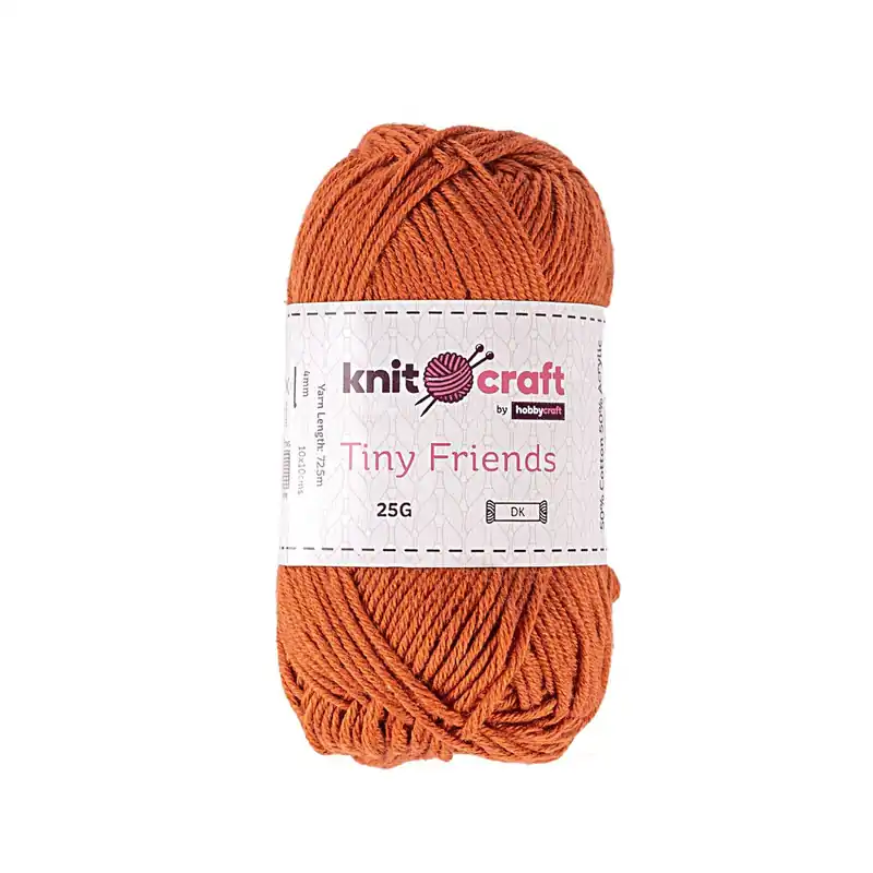 Knitcraft Rust Tiny Friends Yarn 25g Best Seller