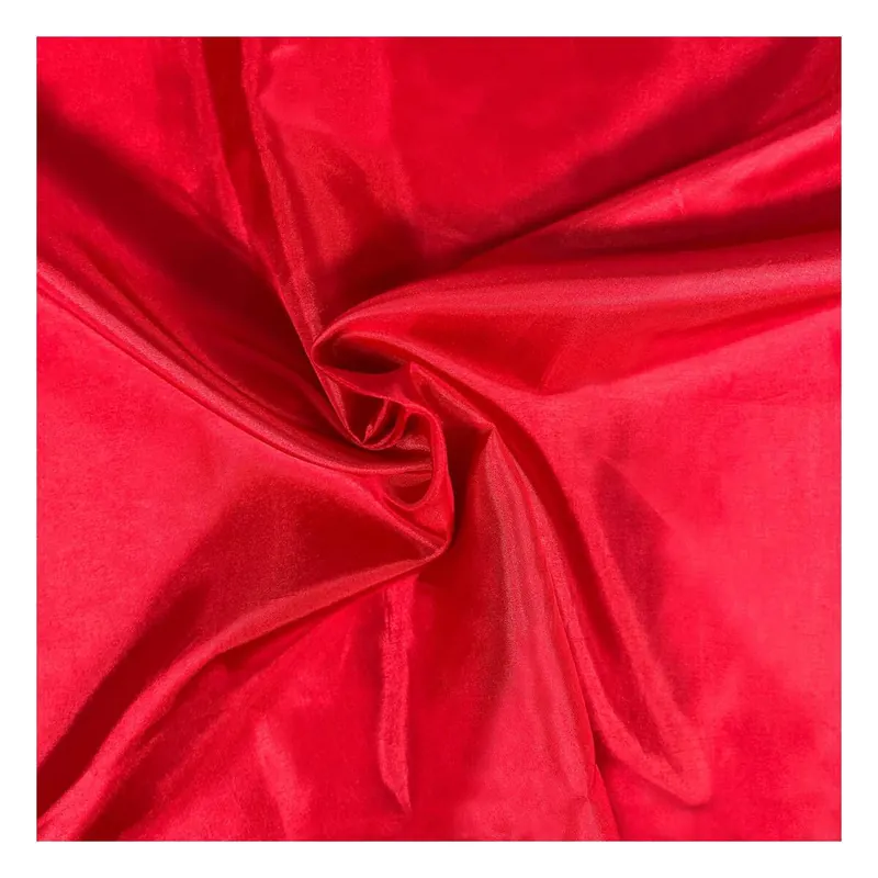 Red Silky Habutae Fabric by the Metre Direct From Manufacturer