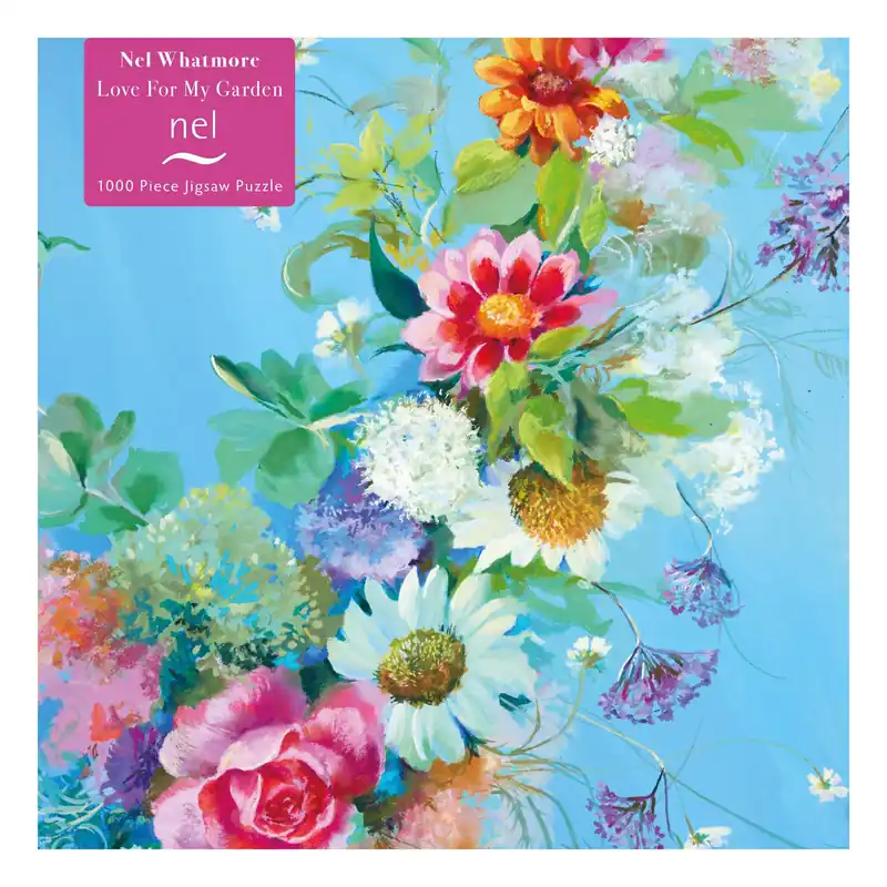 Limited Edition Nel Whatmore Love for My Garden Jigsaw Puzzle 1000 Pieces