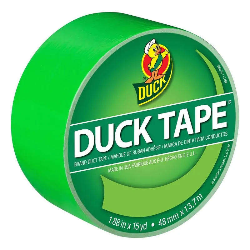 Green Duck Tape 4.8cm x 13.7m Best Choice