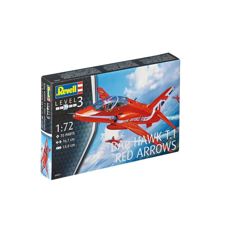 Popular Revell BAe Hawk T.1 Red Arrows Model Kit 1:72