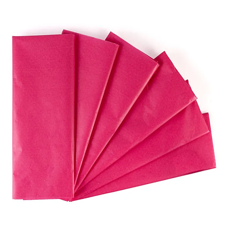 Hot Pink Tissue Paper 50cm x 75cm 6 Pack Sale