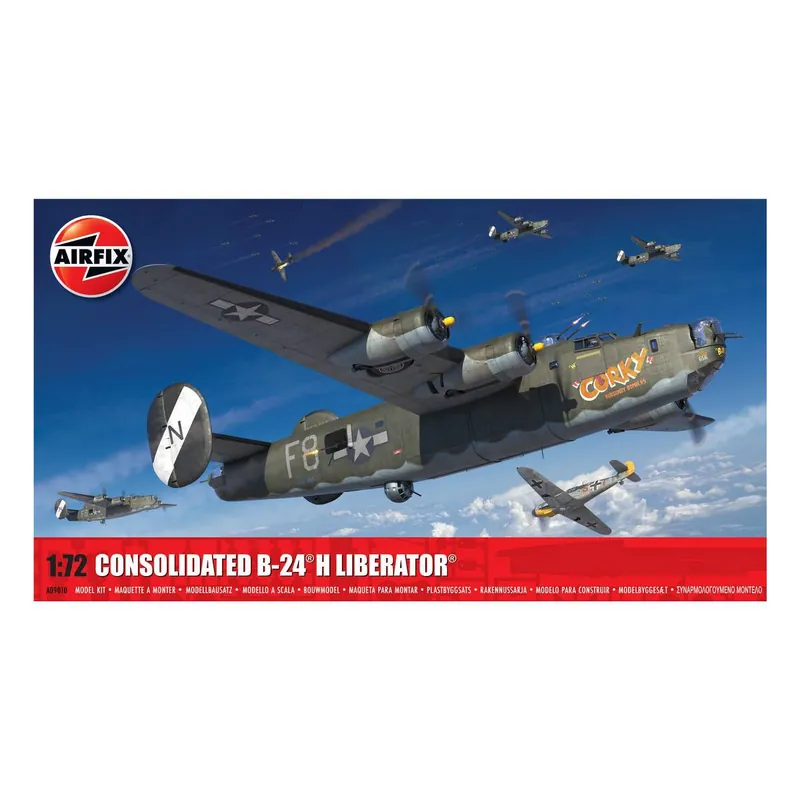 Airfix Consolidated B-24 H Liberator Model Kit 1:72 High Quality