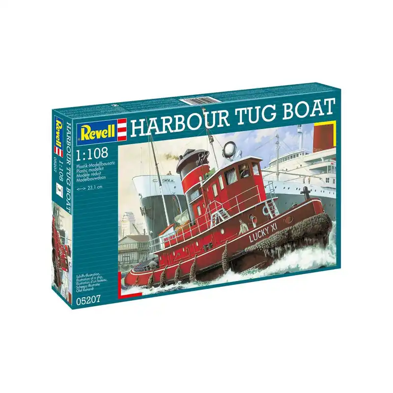 Revell Harbour Tug Boat Model Kit 1:108 Top Pick