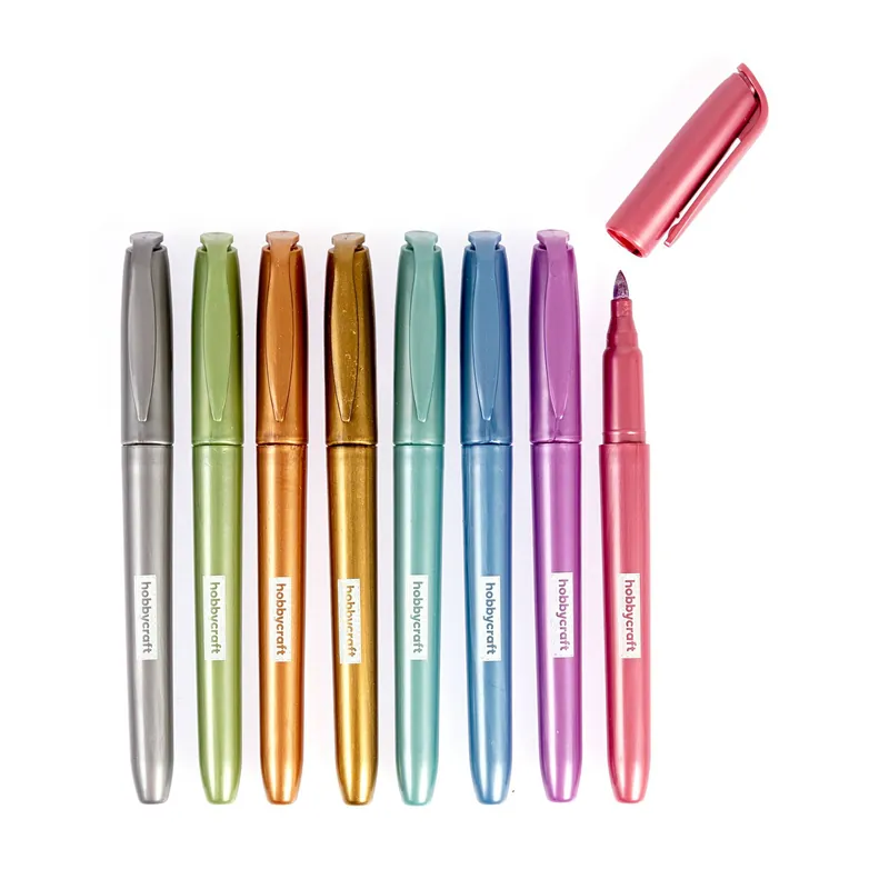 Editor’s Pick Metallic Brush Pens 8 Pack