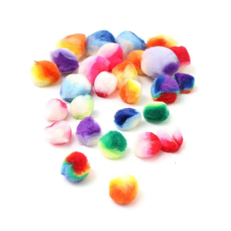 Editor’s Pick Rainbow Pom Poms 50 Pack