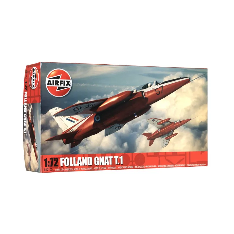 Save Now Airfix Folland Gnat T.1 Model Kit 1:72
