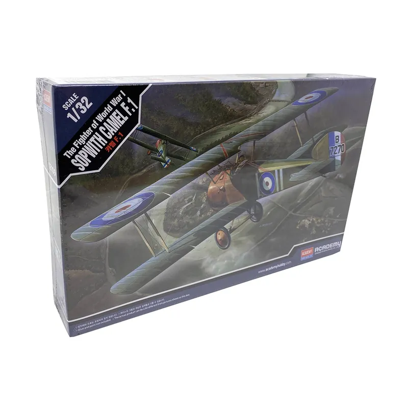 Free Returns Academy Sopwith Camel F.1 Model Kit 1:32