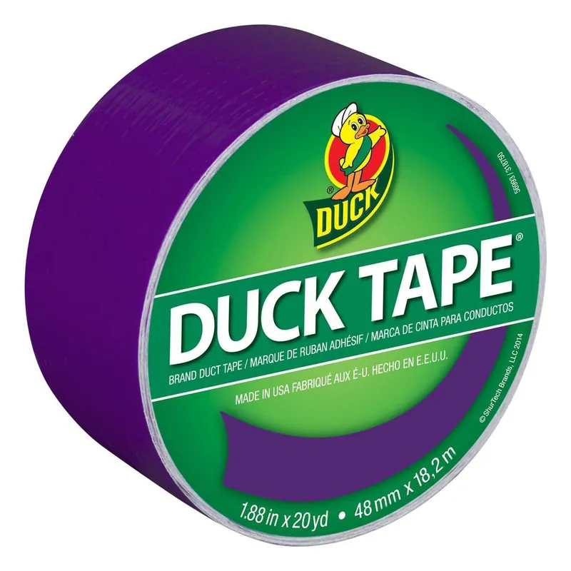 Free Shipping Purple Duck Tape 4.8cm x 18.2m