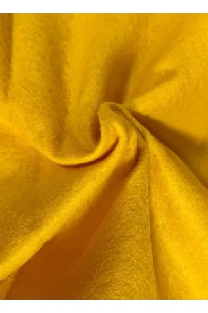 Yellow Felt Fabric by the Metre Limited Time