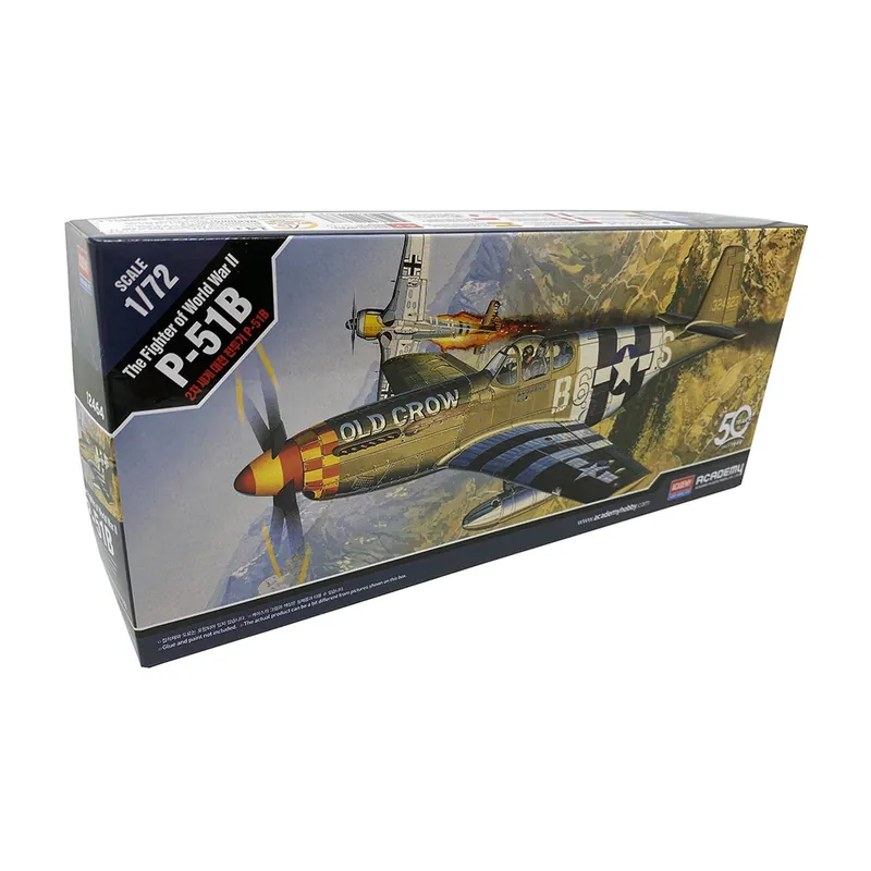 Academy P-51B Mustang Model Kit 1:72 Clearance