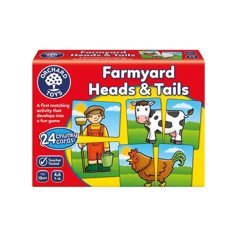 Flash Sale Orchard Toys Farmyard Heads and Tails Game