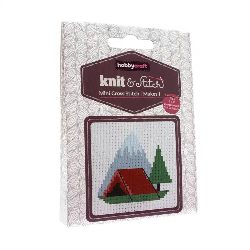 Mini Camping Cross Stitch Kit Best Choice