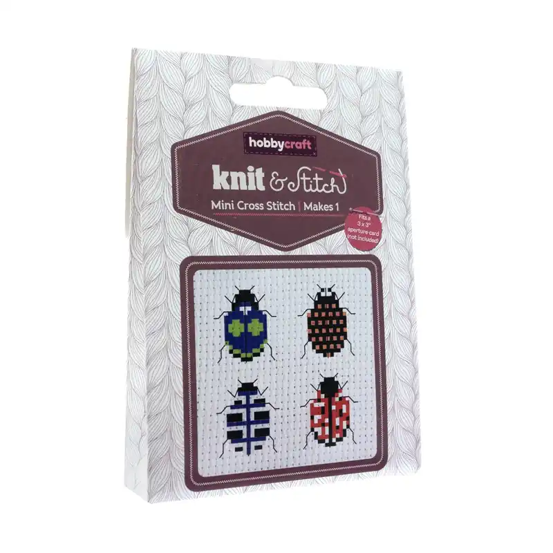 Mini Beetles Cross Stitch Kit Low Price