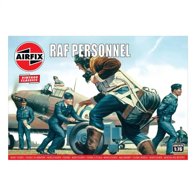 Airfix RAF Personnel Model Kit 1:76 Shop Now