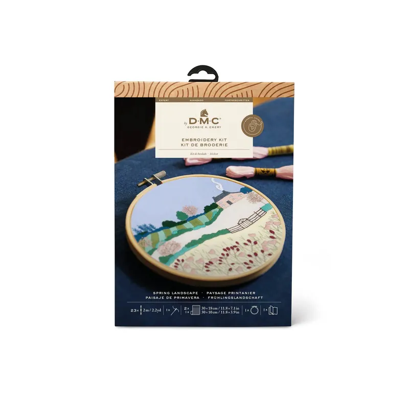 DMC Spring Landscape Embroidery Kit Must Have