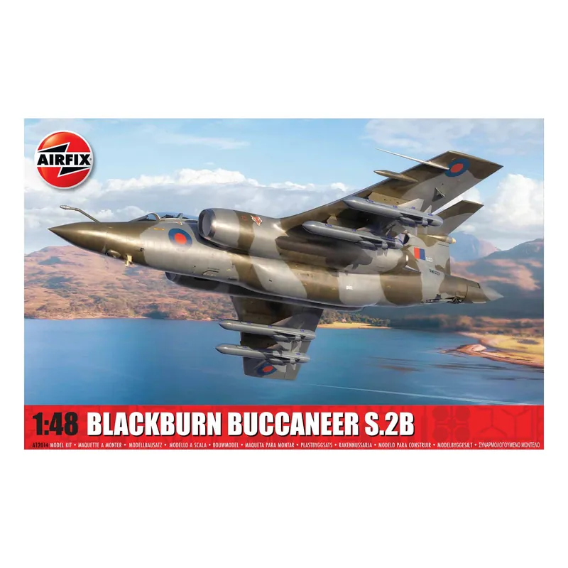 Free Returns Airfix Blackburn Buccaneer S.2B Model Kit 1:48