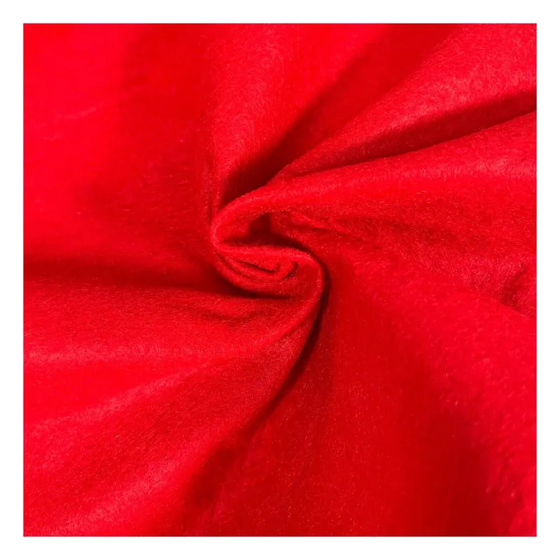 Red Felt Fabric by the Metre Premium