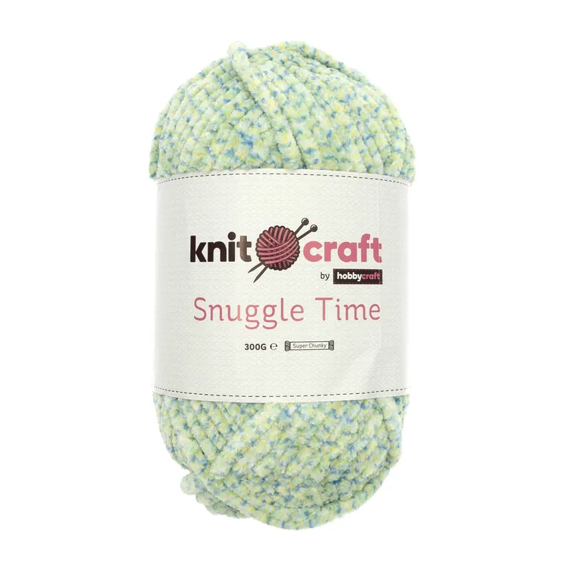 Knitcraft Blue and Yellow Snuggle Time Yarn 300g Holiday Sale