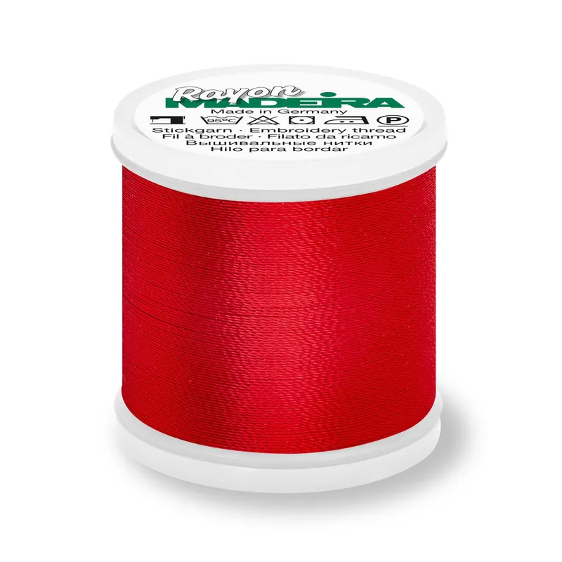 Certified Madeira Christmas Red Rayon 40 Thread 200m (1147)