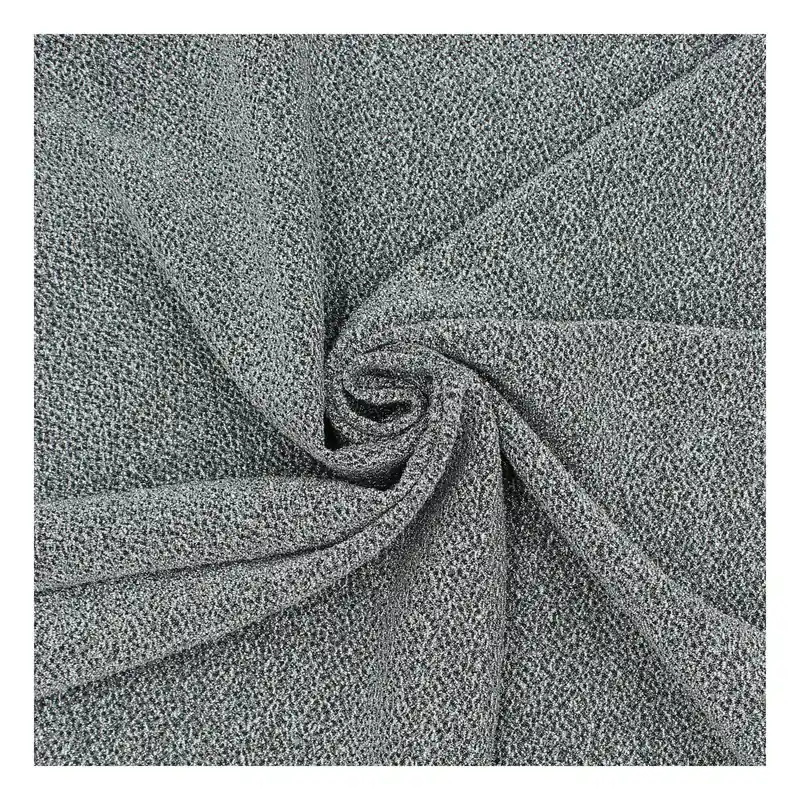 Don’t Miss Out Silver Metallic Jersey Fabric by the Metre