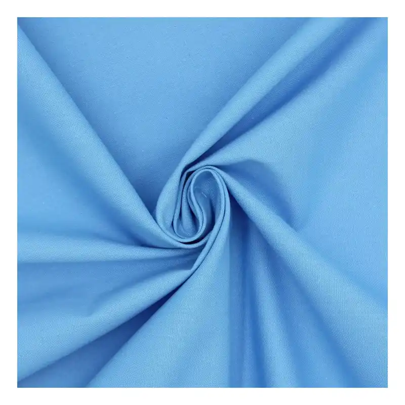 Big Sale Sky Blue Organic Premium Cotton Fabric by the Metre
