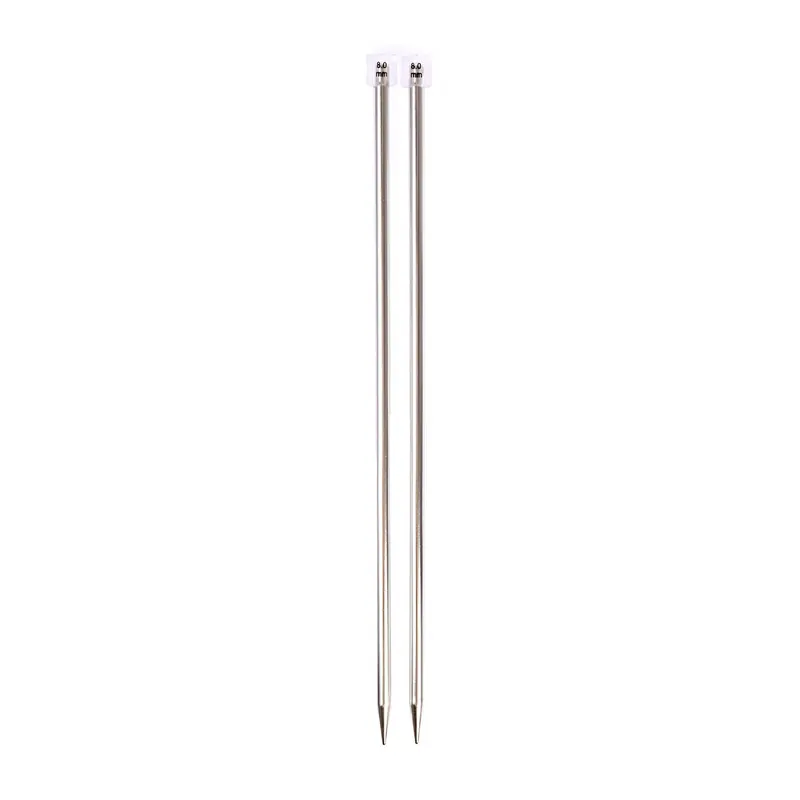 Best Choice Knitcraft Silver Knitting Needles 8mm