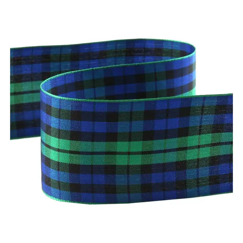 Editor’s Pick Blue Tartan Ribbon 50mm x 3m