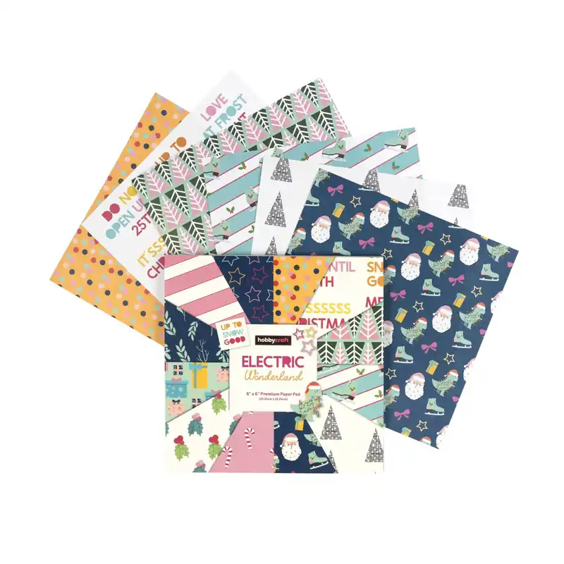Electric Wonderland 6 x 6 Inches Paper Pad 24 Sheets Buy Today