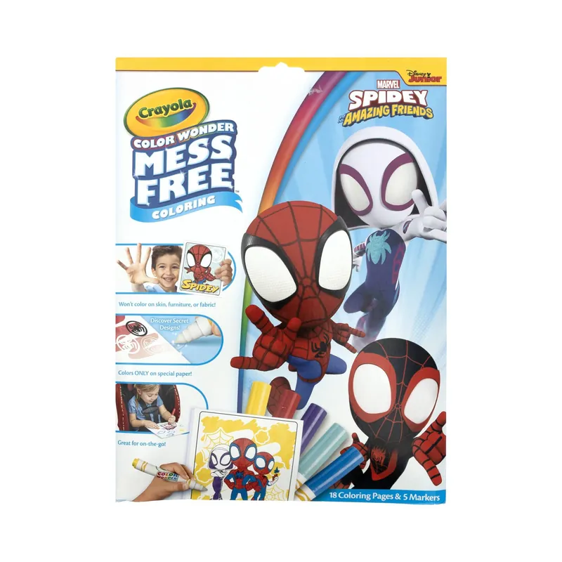 Crayola Spidey and His Amazing Friends Color Wonder Colouring Set Price Cut
