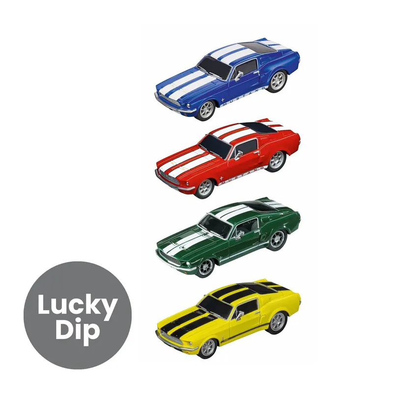 Order Now Assorted Carrera Pull & Speed Ford Mustang 67